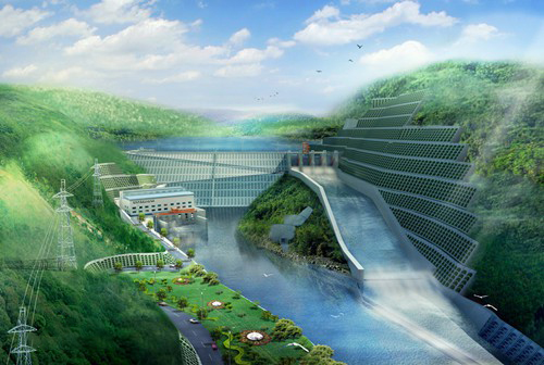 瓜州老挝南塔河1号水电站项目